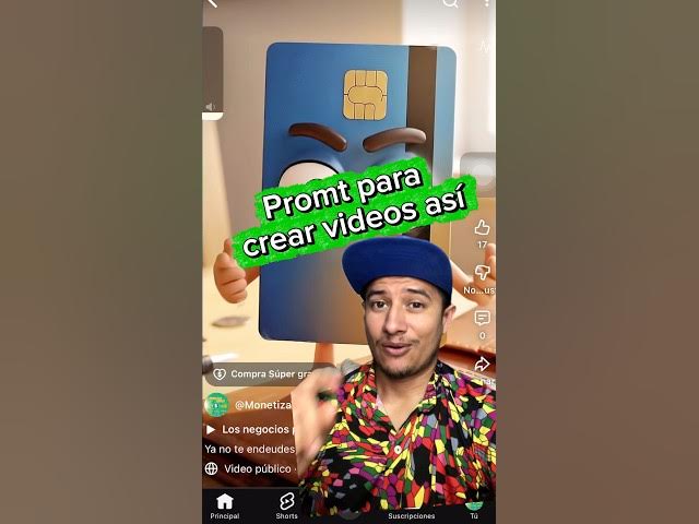 Video thumbnail for Cómo crear videos con inteligencia artificial