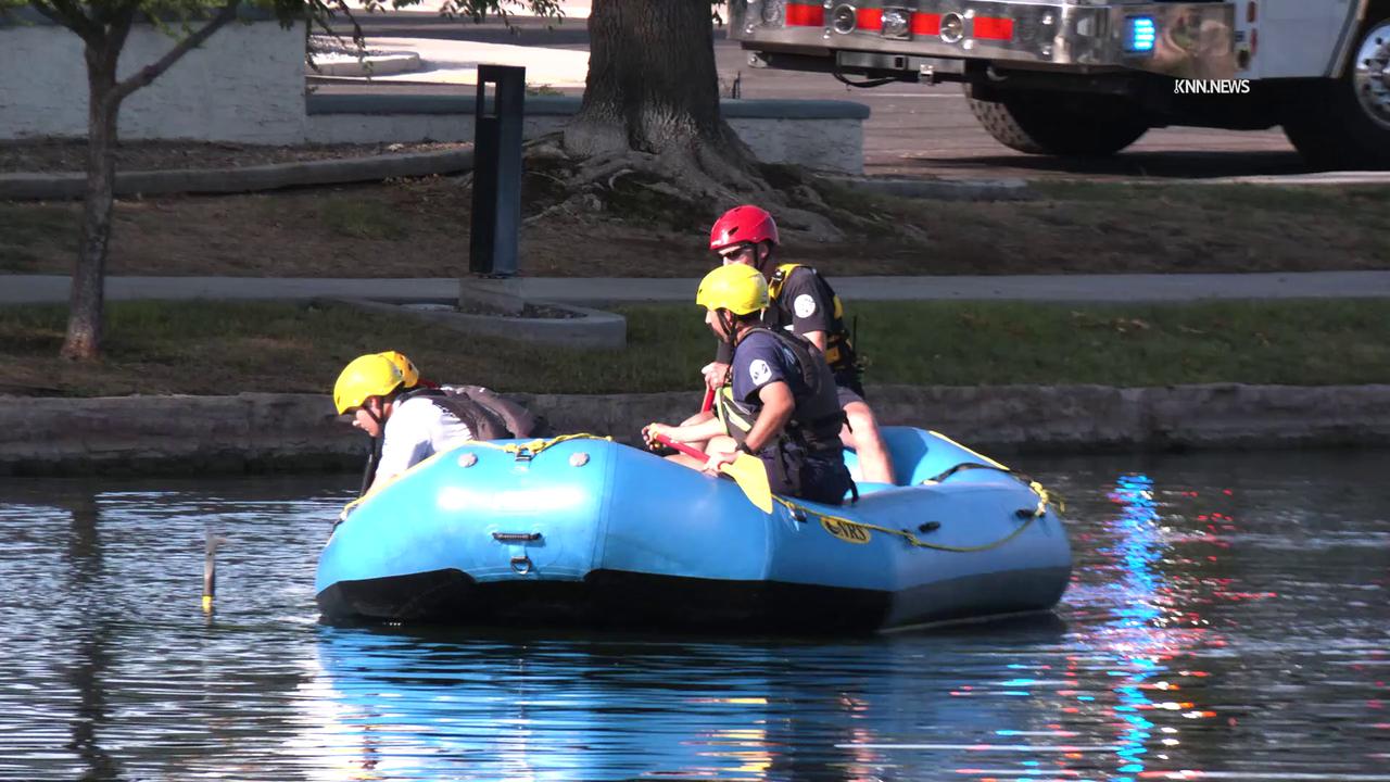 Video thumbnail for US, Phoenix: Mesa Search Underway After Person Goes Missing In Dobson Ranch Lake.
