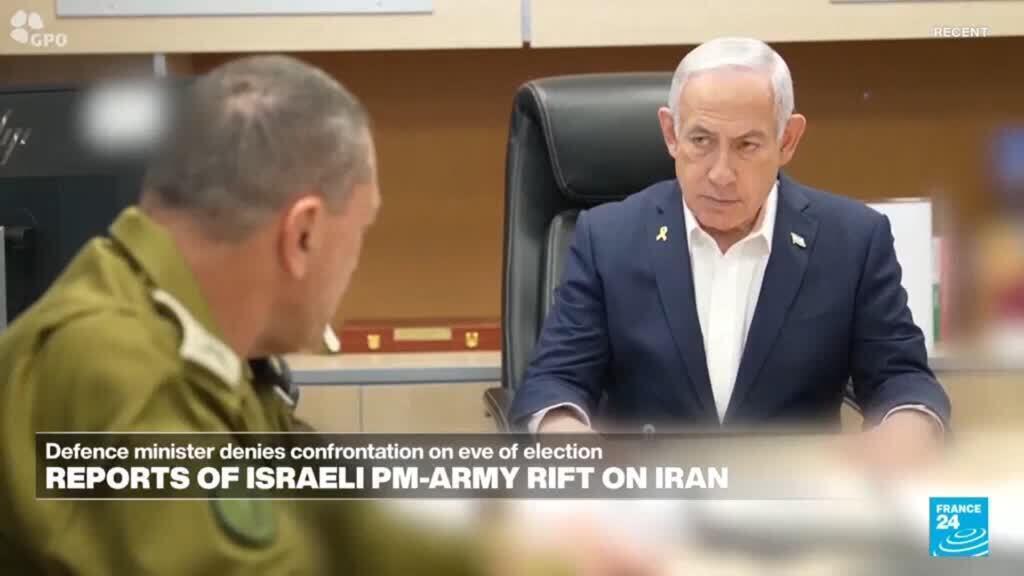 Video thumbnail for Opponents accuse Netanyahu of stoking tensions with Iran before Israel's election