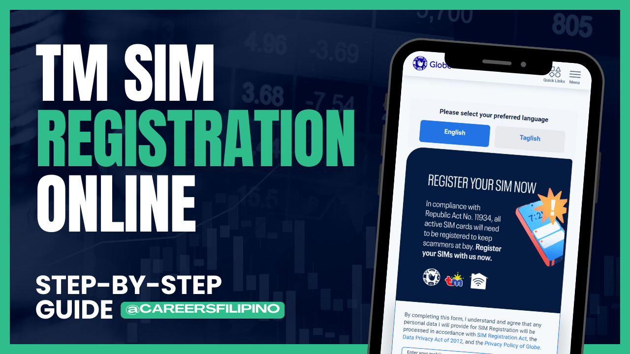 'Video thumbnail for TM Sim Registration (Online Link) 2024 - Step by Step Guide'