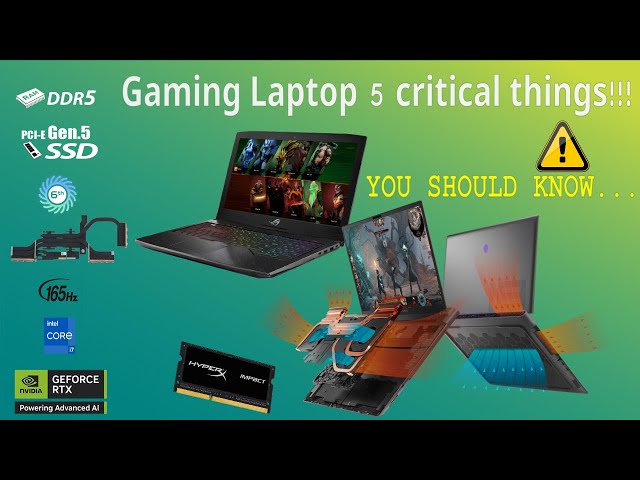 Video thumbnail for Gaming Laptop 5 Things #laptop #gaming #pcgaming #rtx3070ti #tech #laptoptricks #laptopheating
