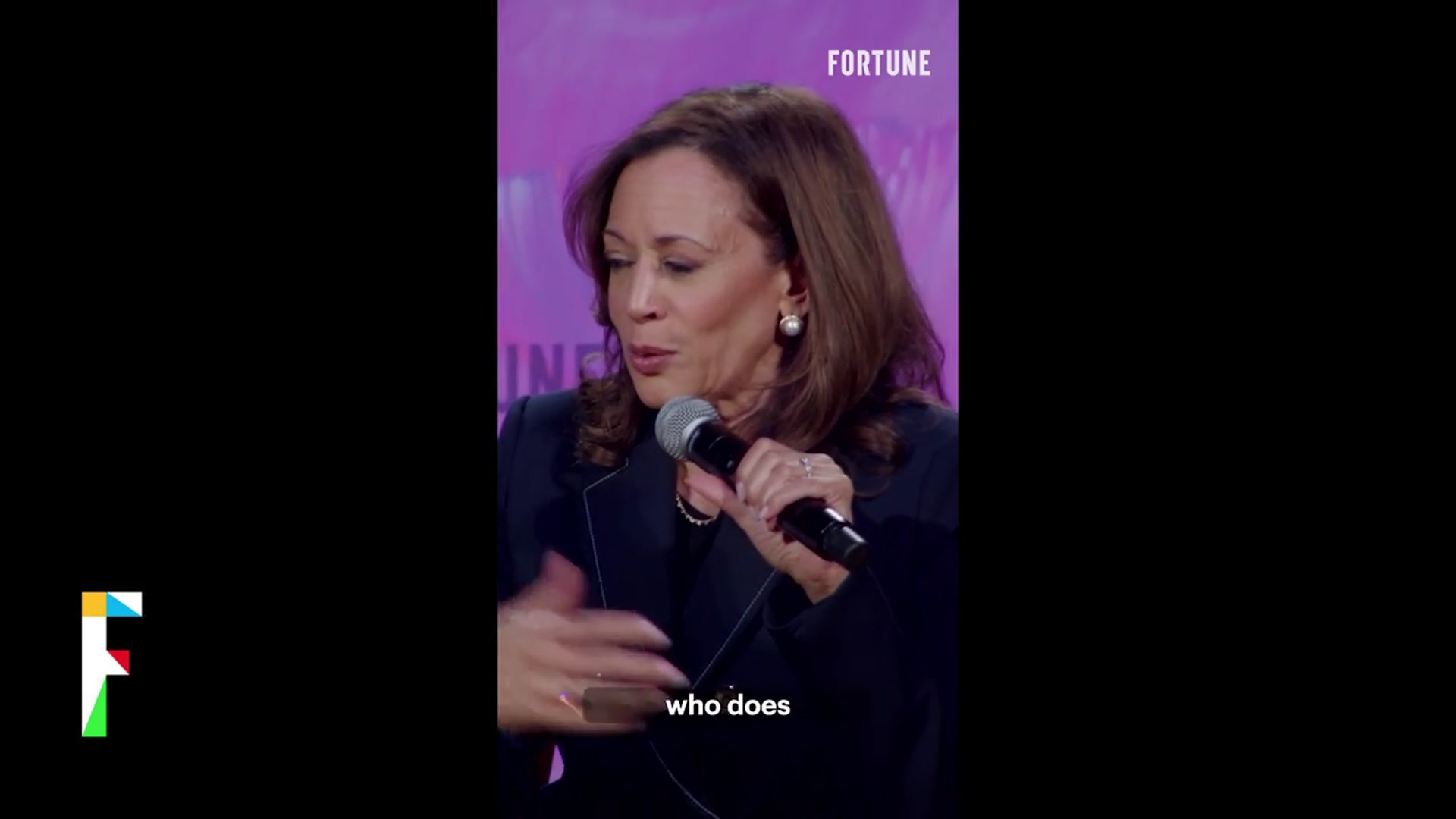 'Video thumbnail for Kamala Harris: "Life is really unaffordable for a lot of people"'
