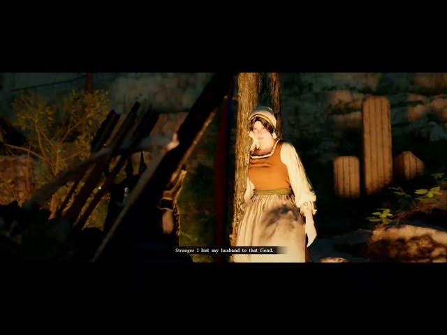 Video thumbnail for Crimson Desert - Ch 5. Faction Quests Woman Who Lost Her Husband: Speak with The Woman | PS5 Pro