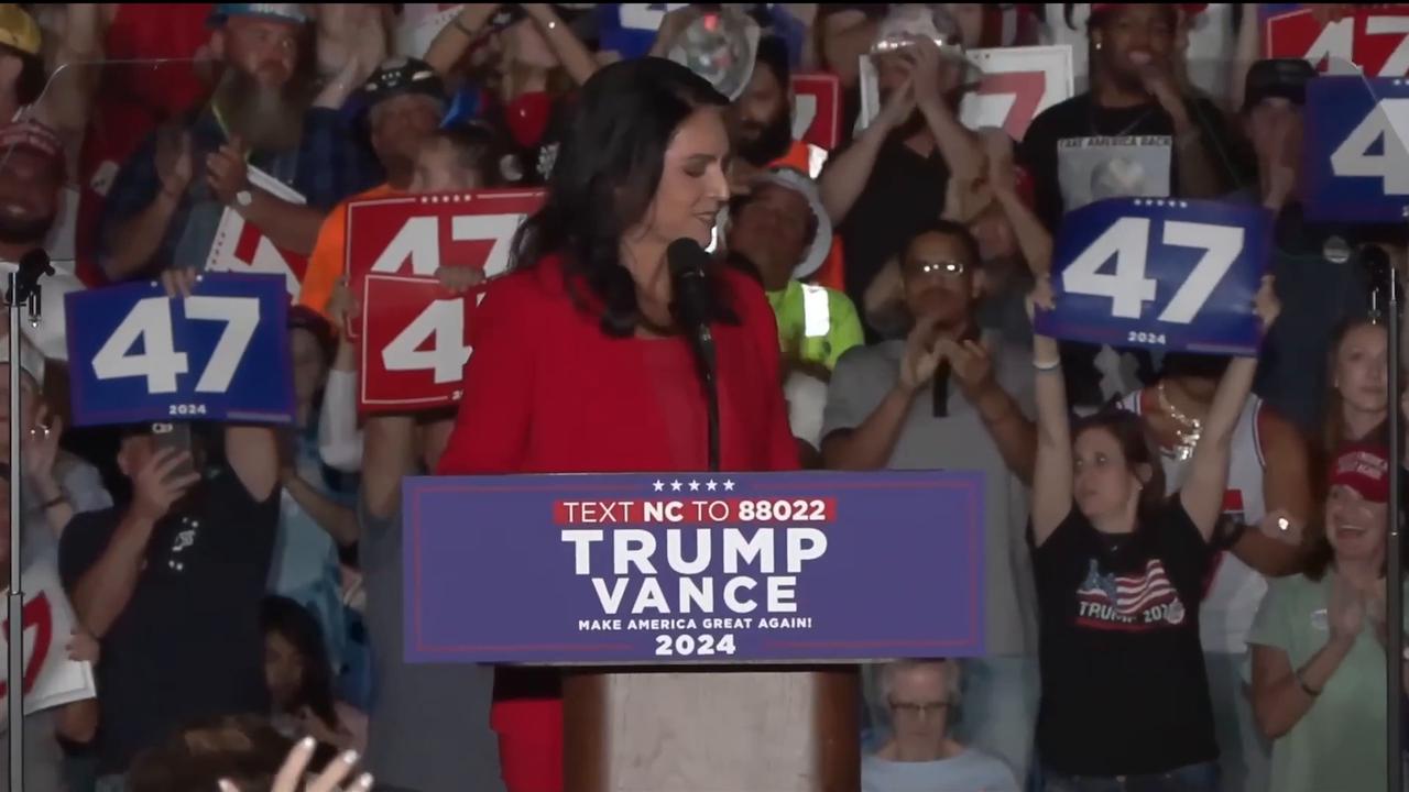 Video thumbnail for US: Tulsi Gabbard resigns as director of national intelligence: Report.