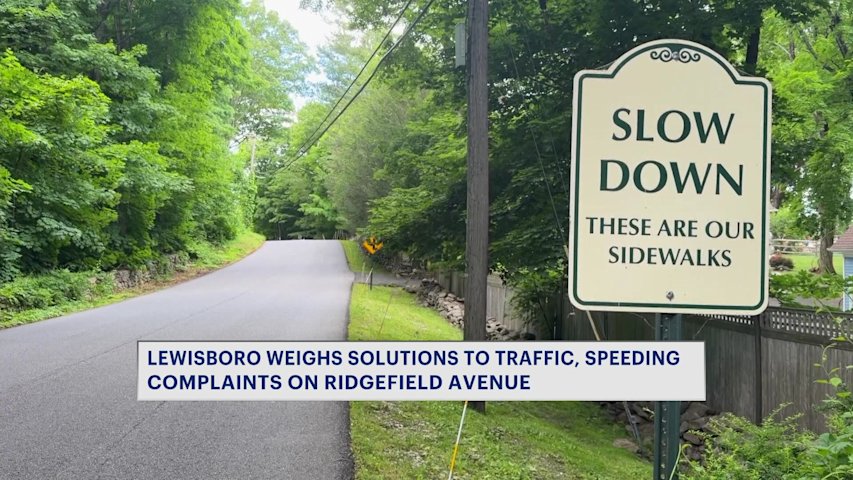 Video thumbnail for Lewisboro residents urge officials to address speeding on local roadway