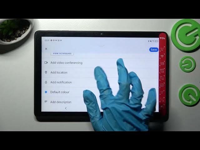 Video thumbnail for How to Add Event to Calendar on TCL 10 TAB - Create Calendar Event
