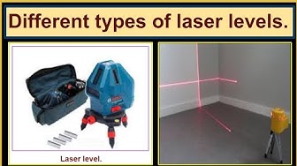 'Video thumbnail for Laser levels for civil construction./ Different types of laser levels.'