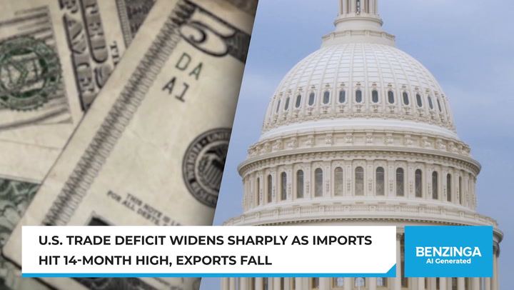 Video thumbnail for U.S. Trade Gap Widens