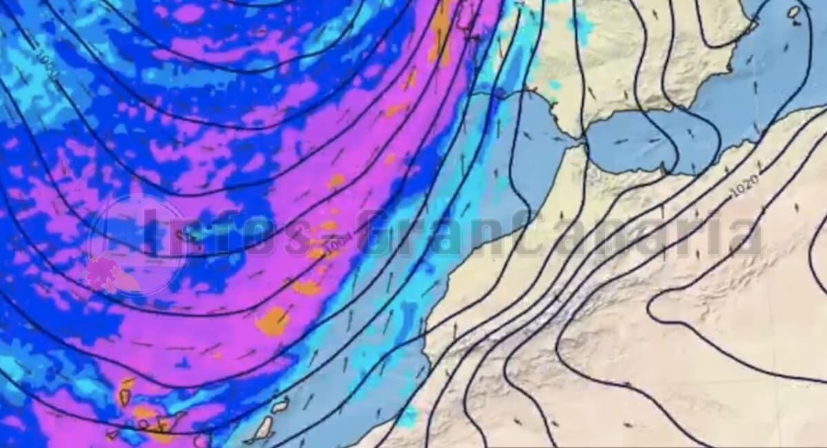 Video thumbnail for Sturmtief "Claudia" macht es auf den Kanaren ungemütlich!