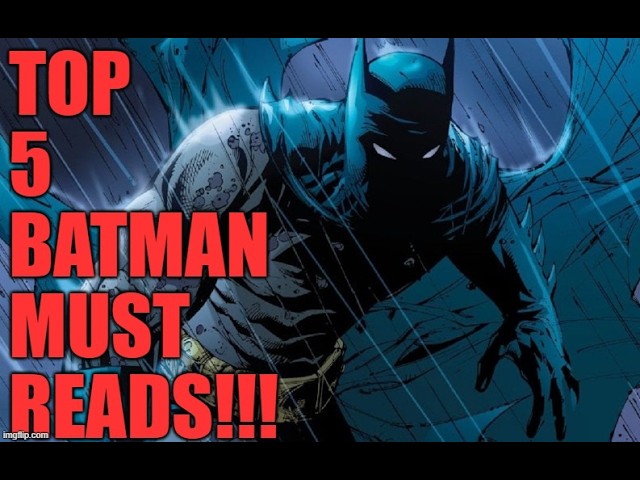 Video thumbnail for TOP 5 ESSENTIAL BATMAN BOOKS