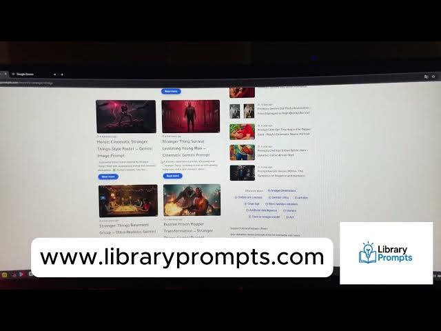 Video thumbnail for How creat prompts gemini for strangers things #strangerthings