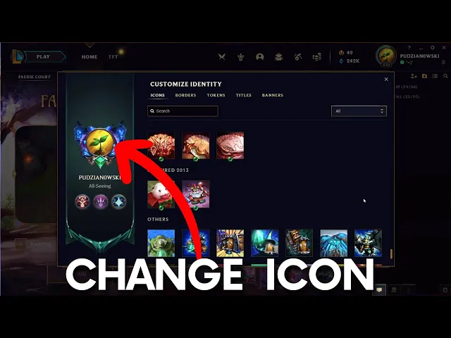 Video thumbnail for How to Change Profile Icon in League of Legends - Account Icon in LOL