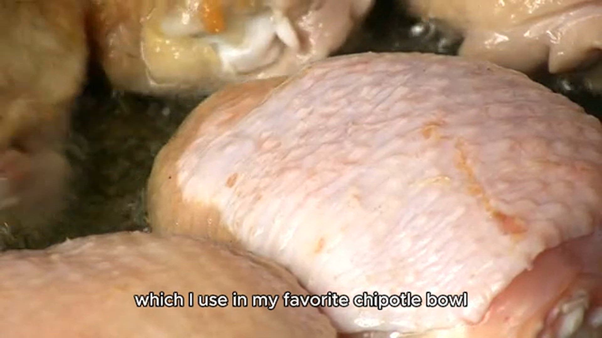 'Video thumbnail for Chipotle chicken recipe'
