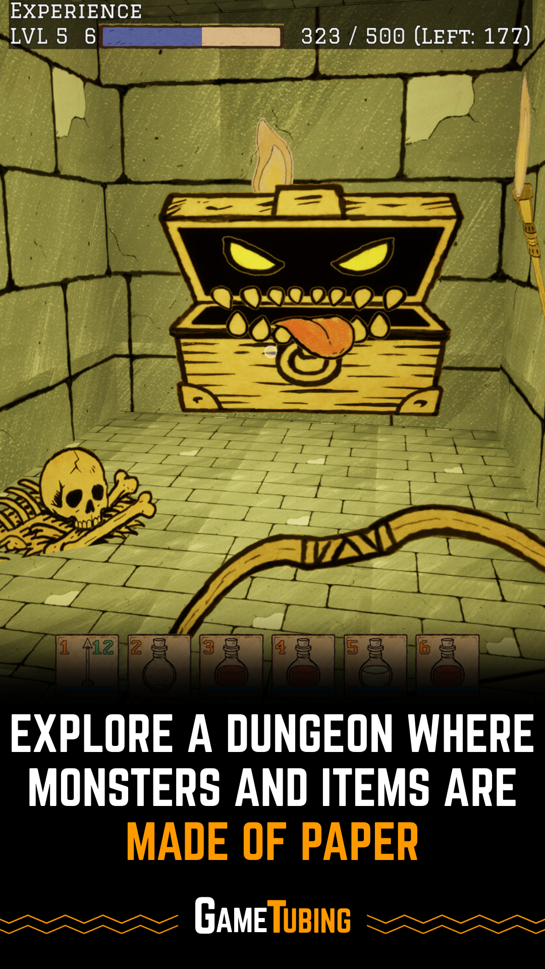 Video thumbnail for This is Paper Rogue - A paper-styled dungeon crawler