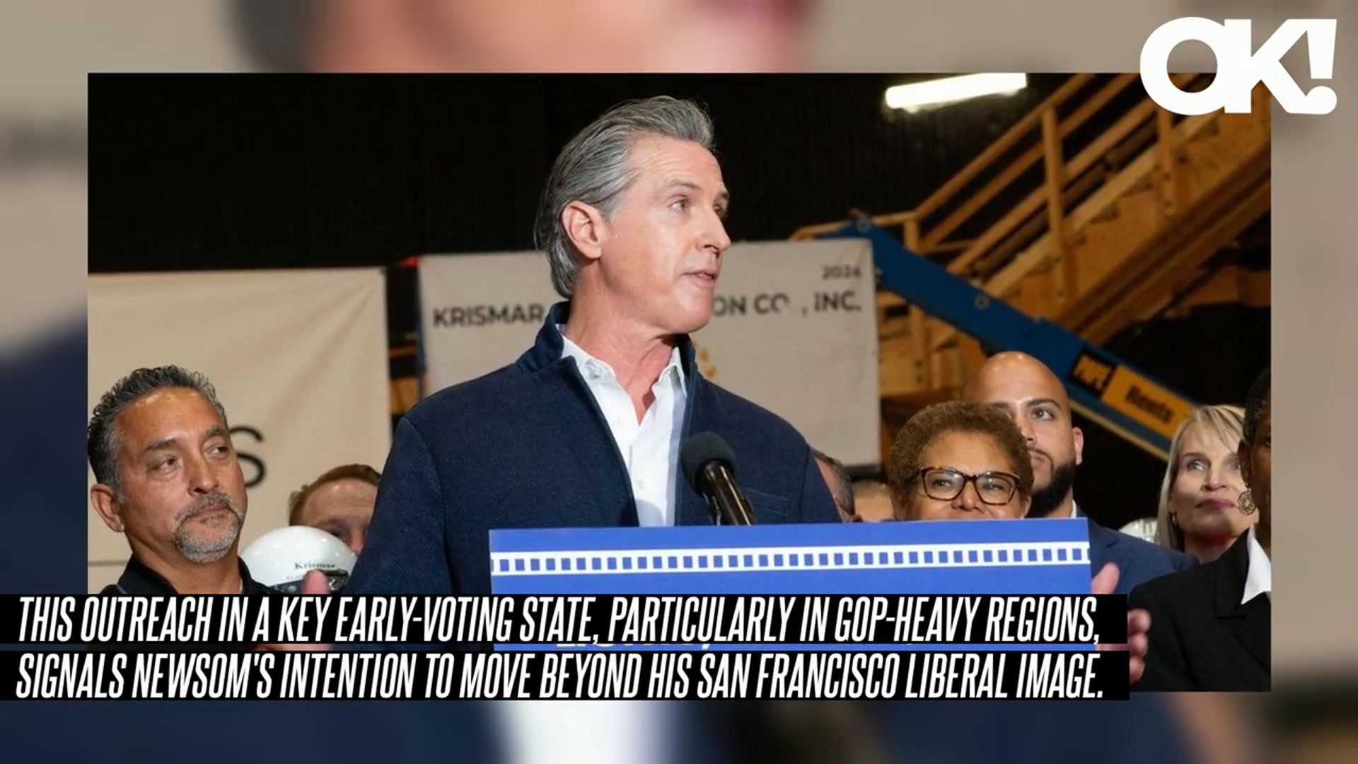 'Video thumbnail for Gavin Newsom Tours South Carolina: Is He Hinting at a 2028 White House Run?'