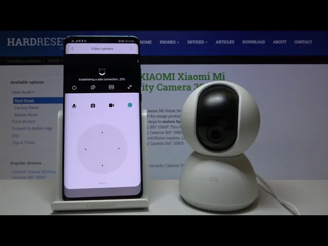 Video thumbnail for How to Turn On Night Vision in XIAOMI MI Home Security Camera 360