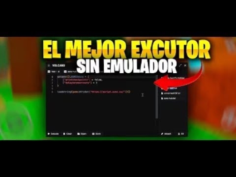 Video thumbnail for ✅ Cómo Descargar Volcano Executor para Roblox en PC (2025) | Sin Emulador