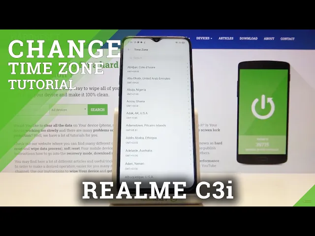 Video thumbnail for How to Change Date and Time on REALME C3i – Set Up Date and Time