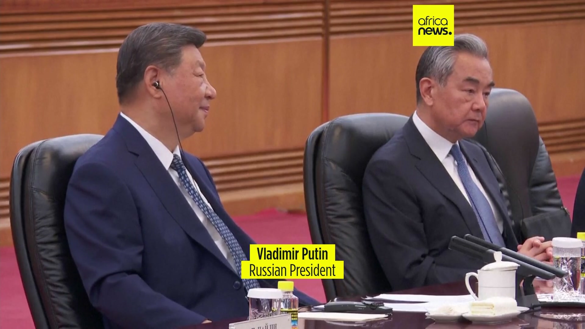 'Video thumbnail for Xi and Putin hold high-stakes talks in Beijing ahead of major military parade'