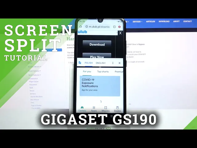 Video thumbnail for GIGASET GS190 and Double Screen Feature - How to Activate Split Screen Option