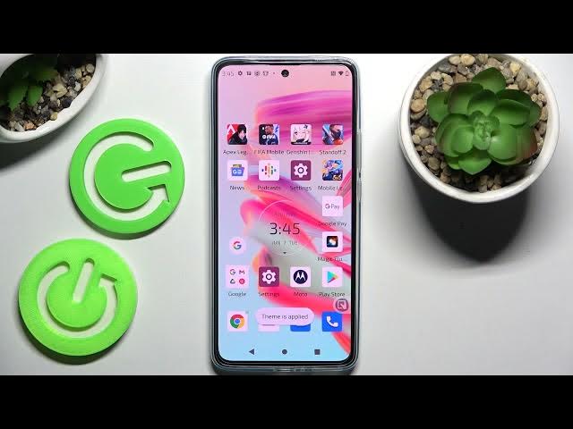 Video thumbnail for MOTOROLA EDGE 30 Change Device Theme