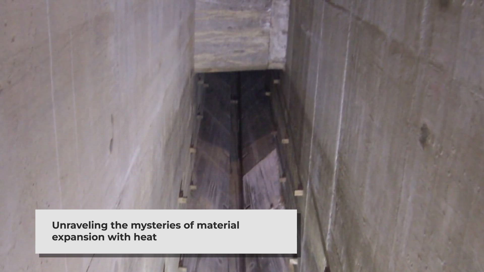 'Video thumbnail for Linear Expansivity How Heat Affects Materials'