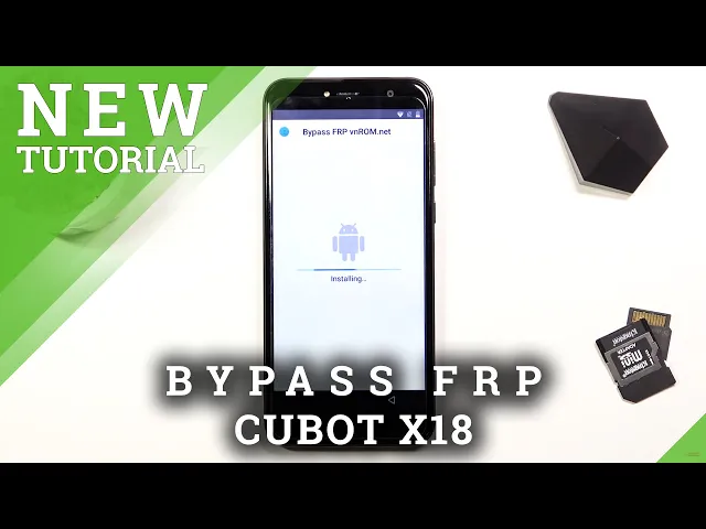 Video thumbnail for How to Bypass Google Lock on CUBOT X18 | Remove Factory Reset Protection | Unlock FRP