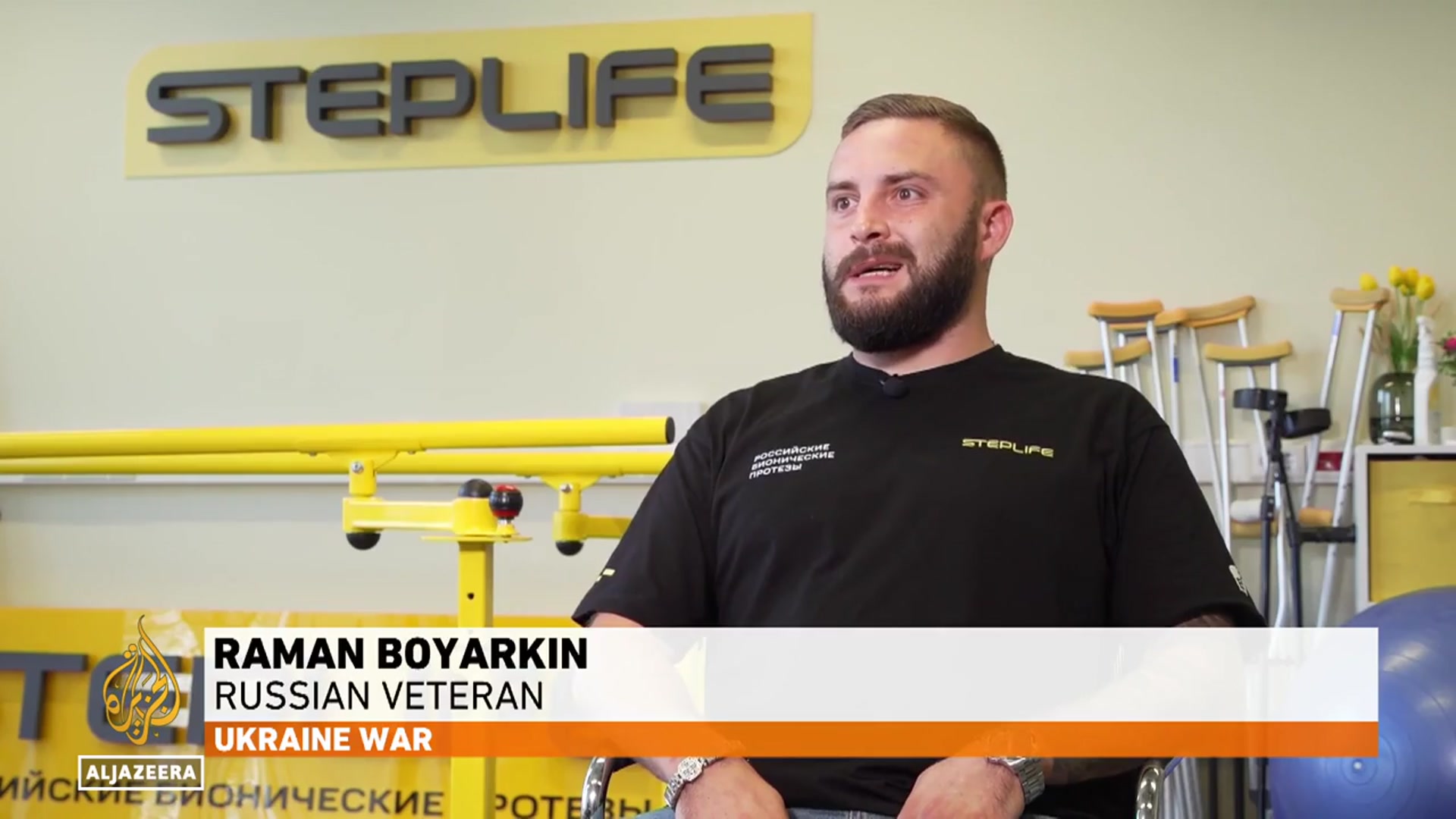 'Video thumbnail for Russian war veterans face amputations and trauma after frontline battles'