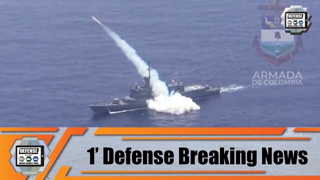 Video thumbnail for Colombian Navy test fired SSM 700K Haeseong anti-ship missile from FS 1500 Almirante Padilla