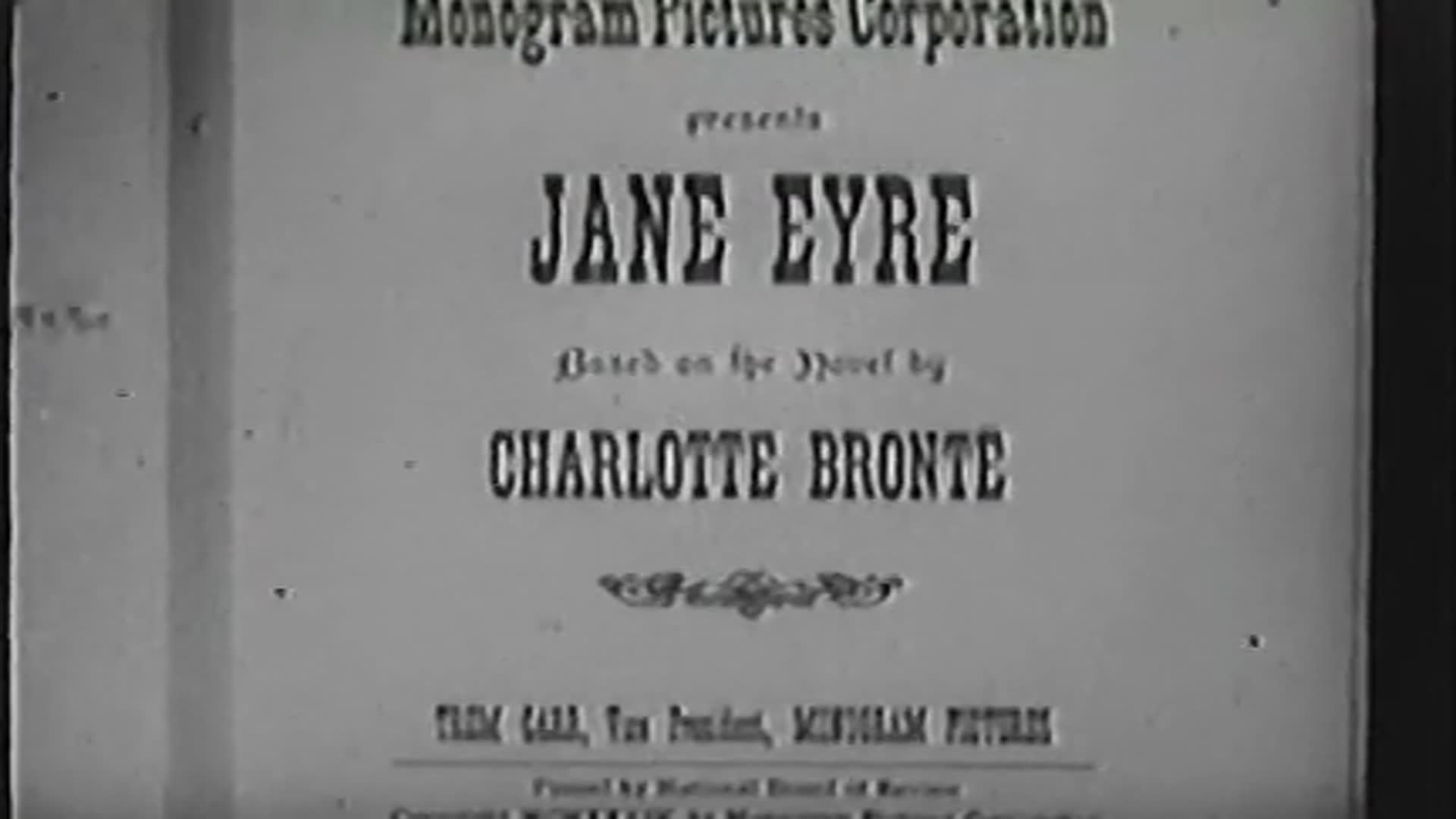 Video thumbnail for Jane Eyre (1934)