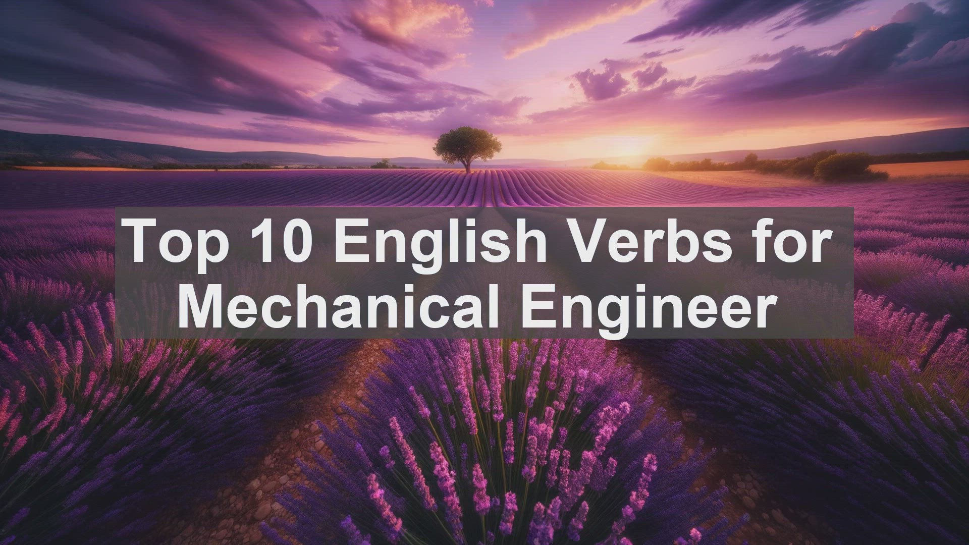 'Video thumbnail for Top 10 English Verbs for Mechanical Engineer'
