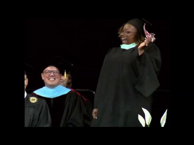 Video thumbnail for "Andy, where you at?" - Warren Central Principal Taylor at Graduation for the Class of 2024