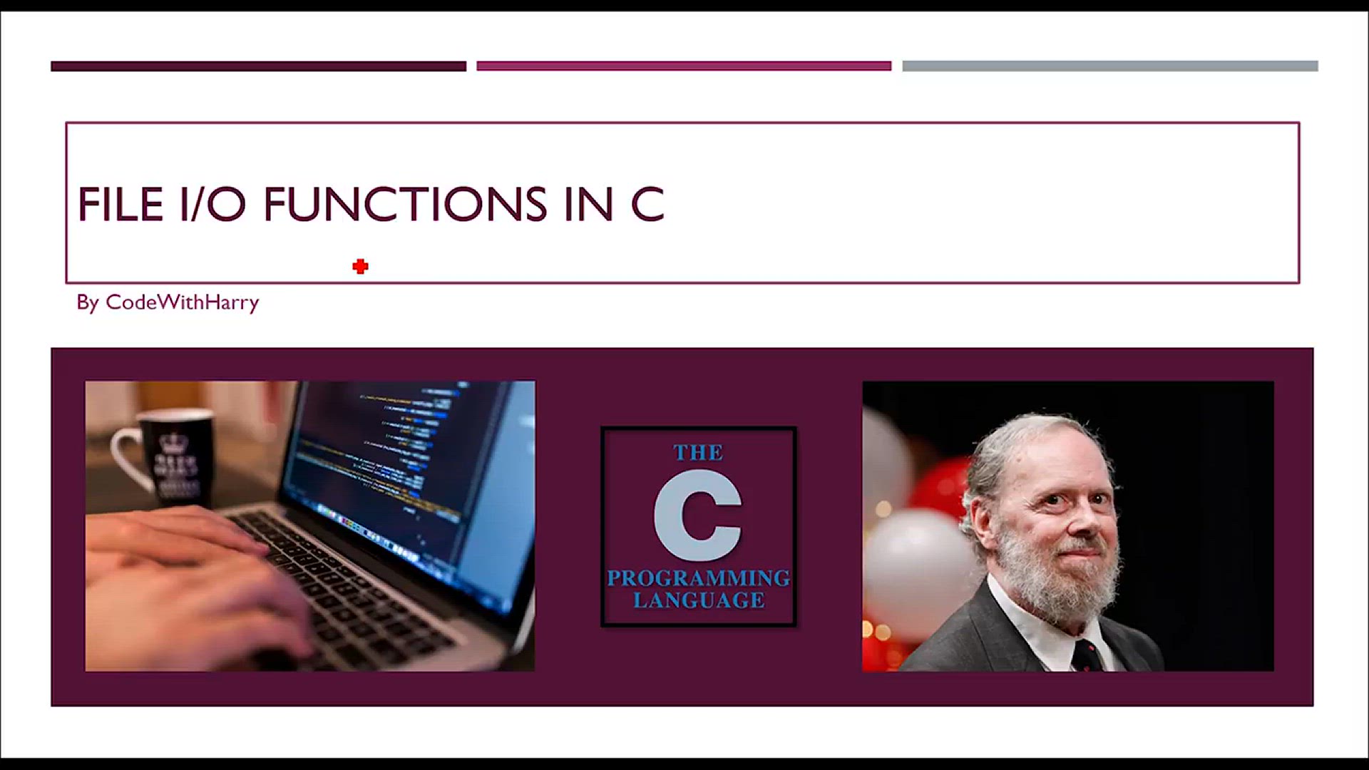 'Video thumbnail for Functions For File I_O In C Language_ C Tutorial In Hindi #64'