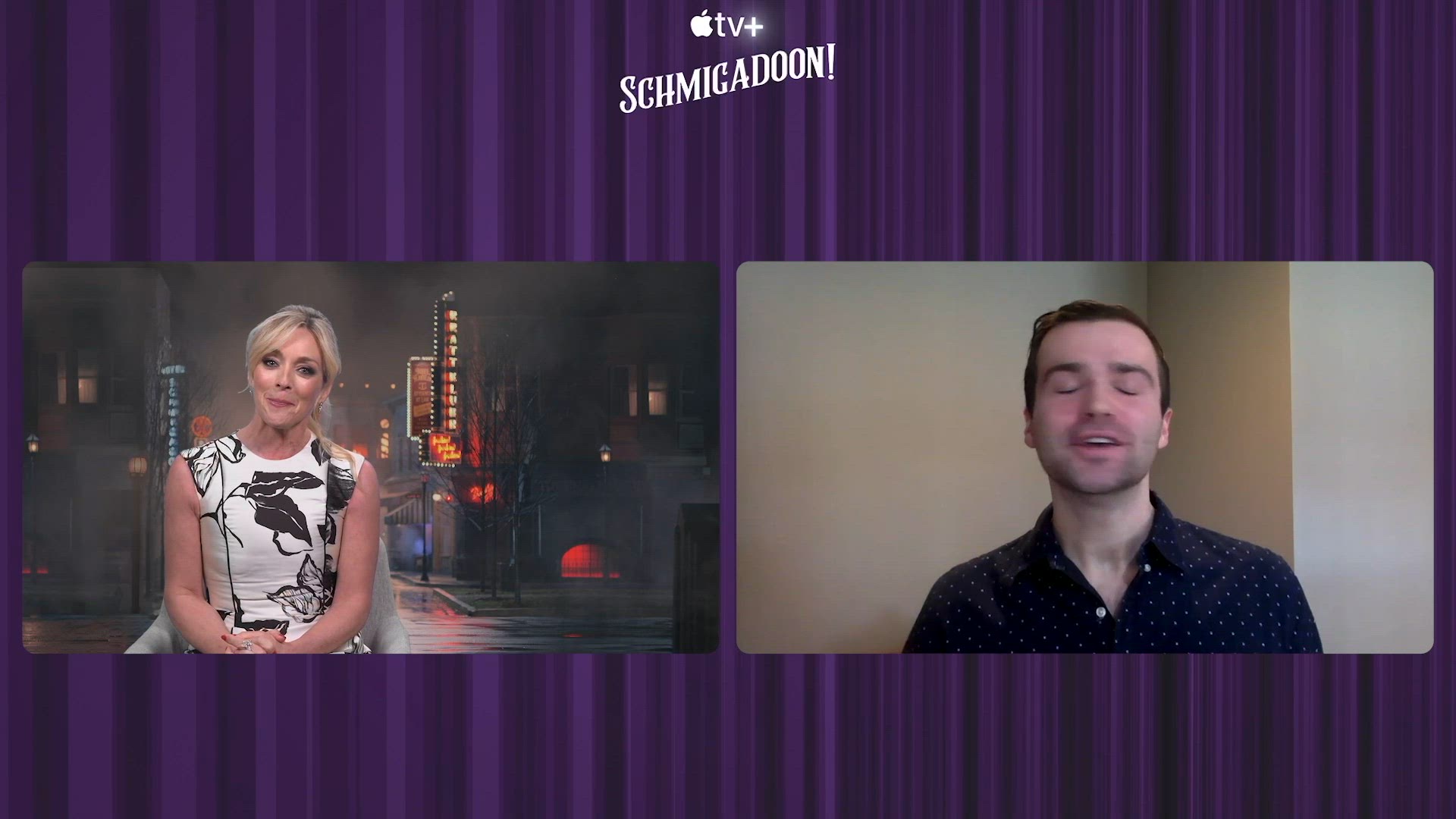 Video thumbnail for Interview: Jane Krakowski Teases Her SCHMIGADOON! Season 2 Role; Honoring CHICAGO and COMPANY