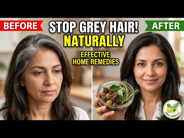 Video thumbnail for Natural Remedies to Treat Gray Hair