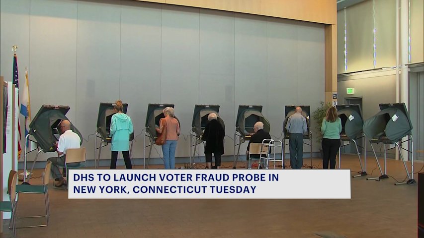 Video thumbnail for New York included in DHS probe into alleged voter fraud in tri-state