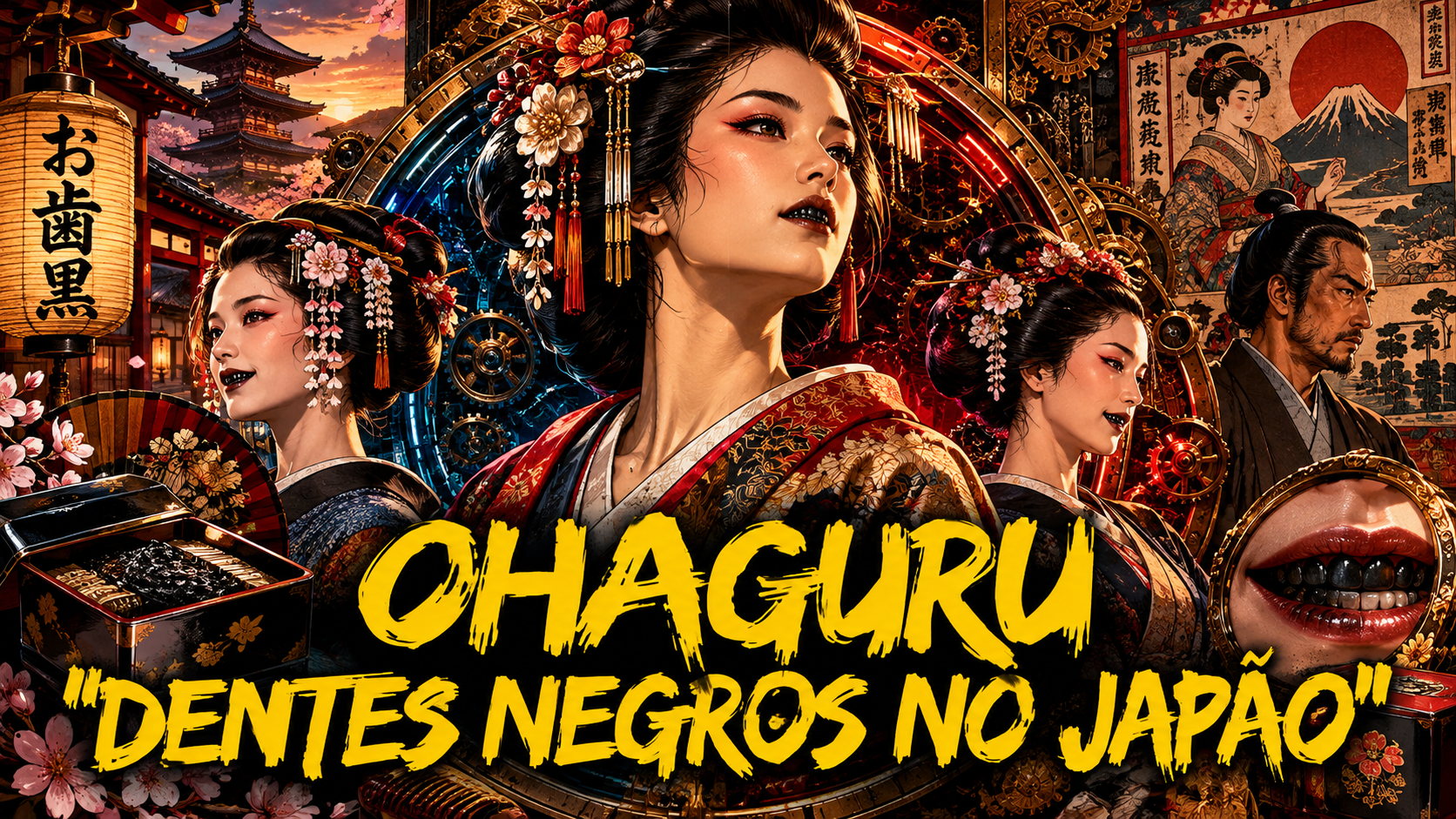 Video thumbnail for SPY VS. SPY - OHAGURU - “DENTES NEGRO NO JAPÃO”
