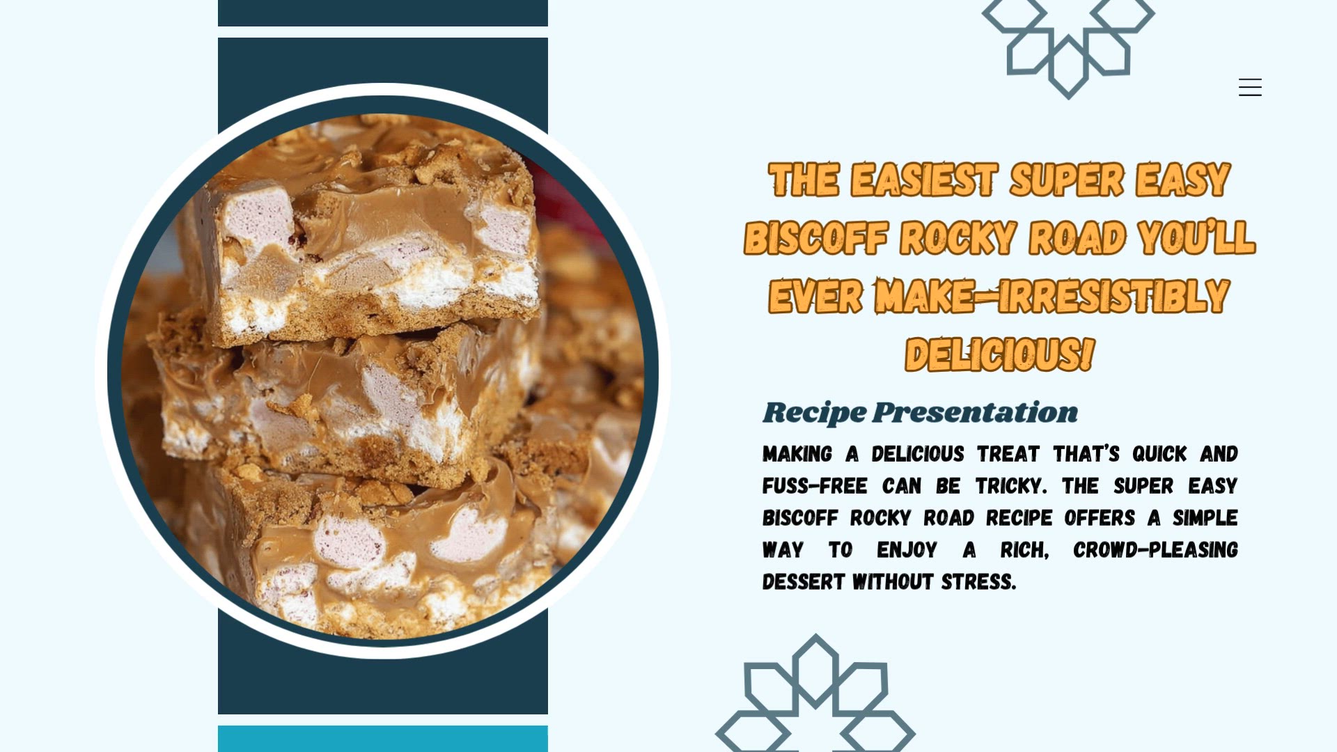 Video thumbnail for The Easiest Super Easy Biscoff Rocky Road You’ll Ever Make—Irresistibly Delicious!