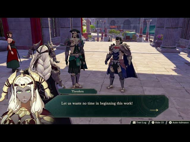 Video thumbnail for Fire Emblem: Fortune's Weave - 1 Theodora Path Ch 6: Visit Vandahl Trading Co In Lowtown