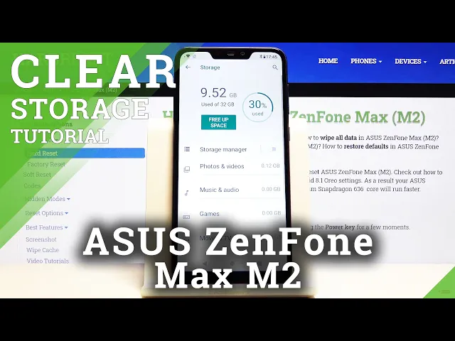 Video thumbnail for How to Clean Storage on ASUS Zenfone Max M2 – Remove Unnecessary Data