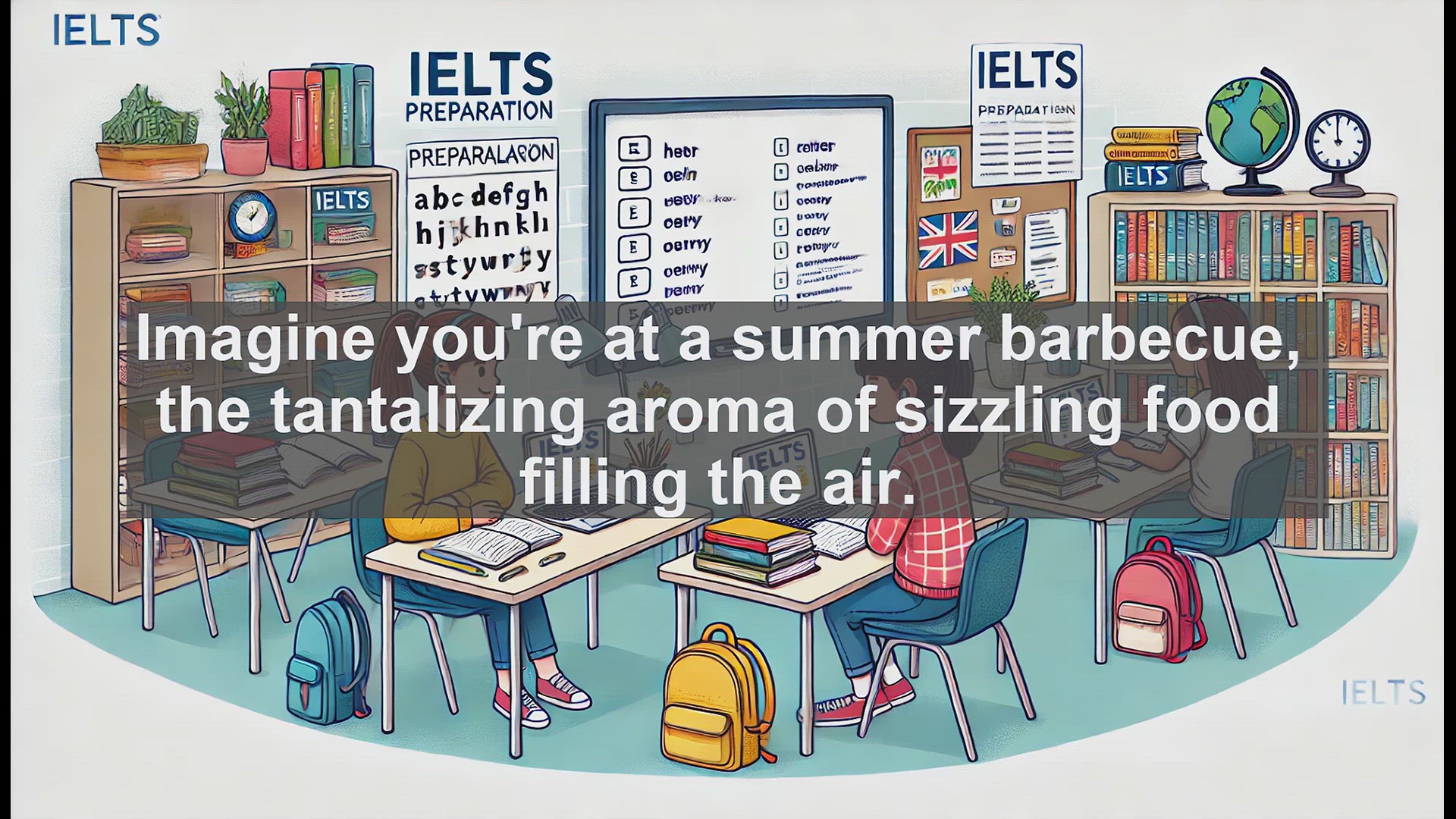 'Video thumbnail for 2000 Must Know IELTS 9.0 Vocabulary - Mastering 'Grill': A Key Word for IELTS Success'