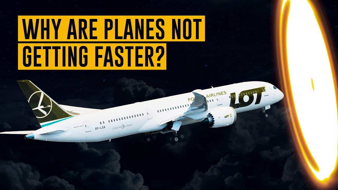 Video thumbnail for Why Aren't Planes Getting Faster?