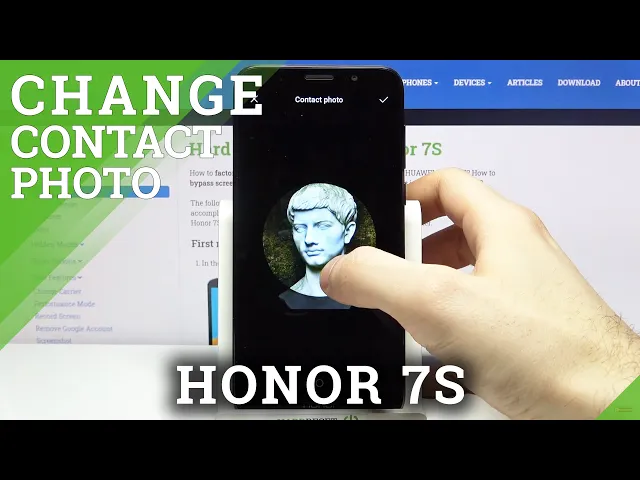 Video thumbnail for How to Add Profile Picture in HUAWEI Honor 7S – Add Photo to Contact