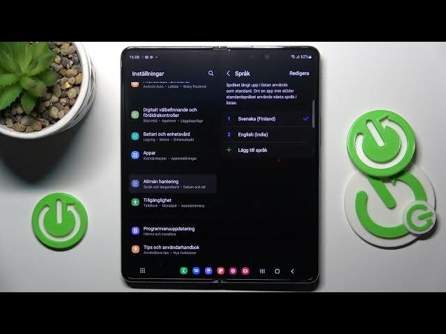 Video thumbnail for How to Change System Language in SAMSUNG Galaxy Z Fold 4 – Change Language