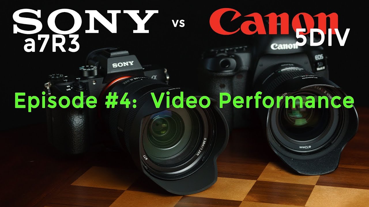 Video thumbnail for Sony a7R3 vs Canon 5DIV | Part 4: Video Performance | 4K