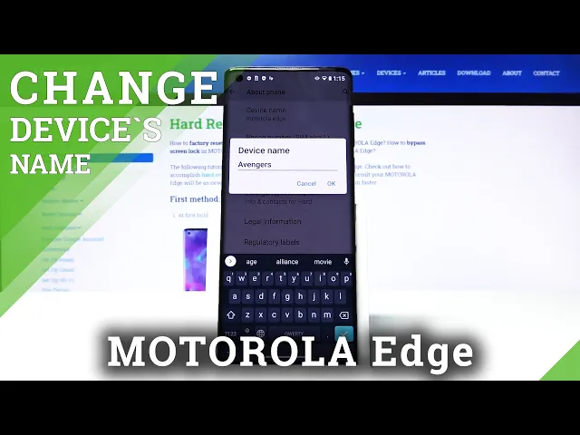Video thumbnail for How to Rename Motorola Edge – Change Device Name