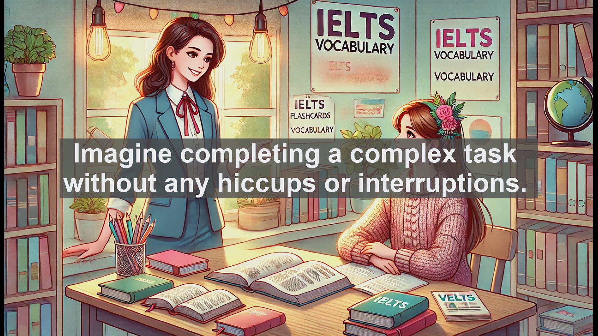 'Video thumbnail for 2500 Must Know IELTS 6.5 Vocabulary - Mastering 'Seamlessly': Boost Your IELTS Score with This Useful Term'
