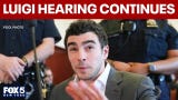Video thumbnail for Luigi Mangione evidence hearing focuses on search of his backpack