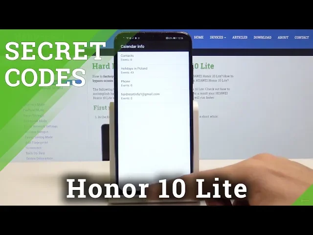 Video thumbnail for Secret Codes Honor 10 Lite - Enable Hidden Modes / Enter Service Menu