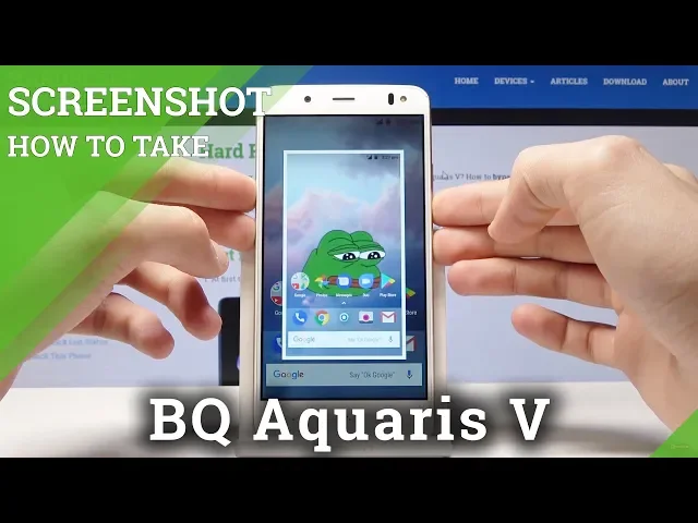 Video thumbnail for How to Take Screenshot in BQ Aquaris V - Edit & Share Screenshot